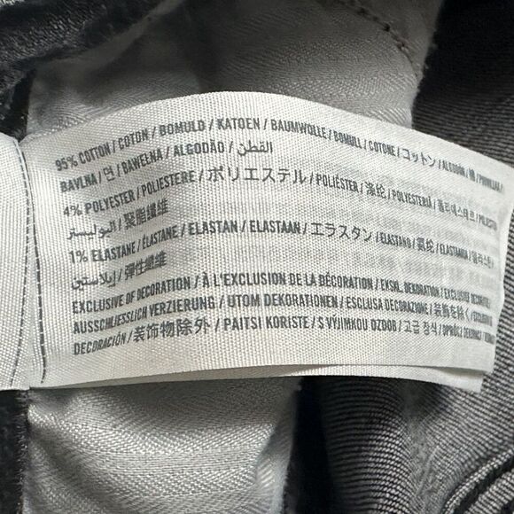 Abercrombie & Fitch Simone High Rise Ankle Jeans Womens 27 Floral Embroidered* - Picture 16 of 16